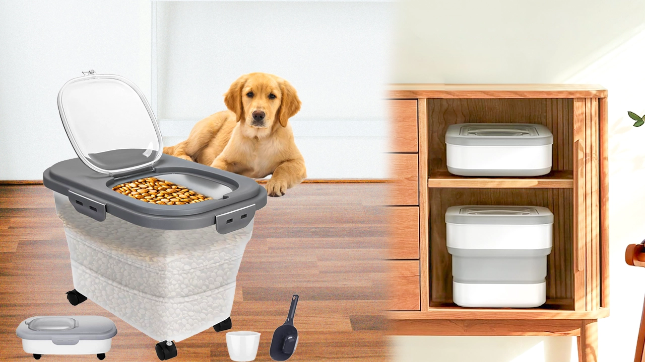 Top 10 Dog Food Storage Containers to Keep Food Fresh for Long 1 Best Dog Food Storage Containers