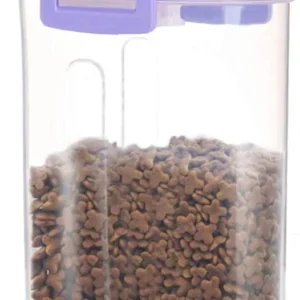 Dog Food Container with Measuring Cup