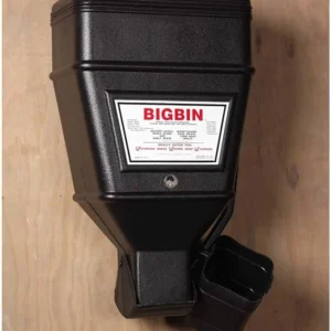 Wall mounted dog food dispenser
