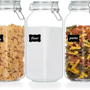 Glass Food Storage Jars