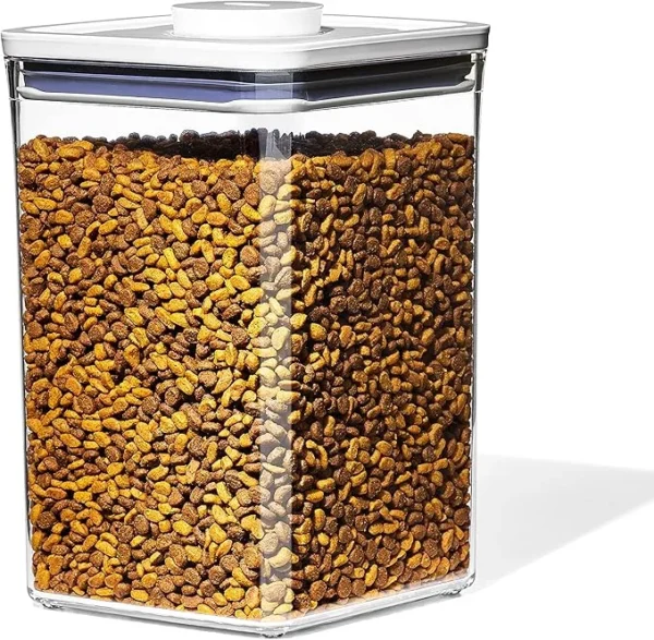 Airtight glass jars for dog